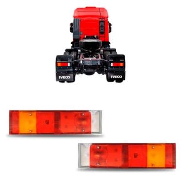 Imagem de Lanterna traseira stralis eurocargo 2008 a 2013 c/ luz placa - DEPO