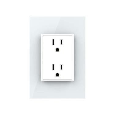 Imagem de Tomadas elétricas LIVOLO Receptáculo Duplex Vertical 15A