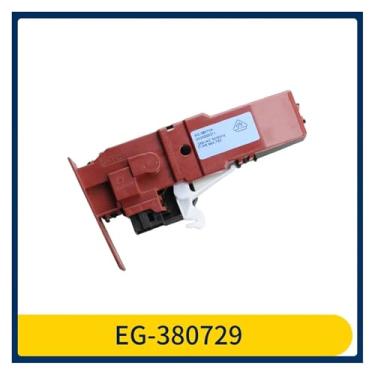 Imagem de EG-380729 0024000311 Interruptor de trava de porta de máquina de lavar compatível com trava de porta de máquina de lavar Haier Atraso de substituição de trava de porta