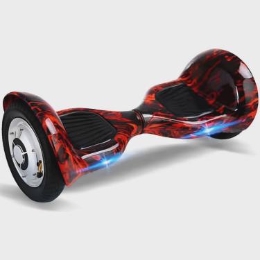 Imagem de 10 Polegadas Hoverboard Skate Eletrico Infantil Crianca Bluetooth Bivolt Roda Overboard Chama10a Luuk Young