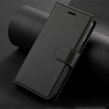 Imagem de HJZSZX Capa de telefone de couro magnético tipo carteira para Samsung A56 (5G) (para Samsung A56 (5G)/preto)