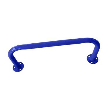 Imagem de ＡＷＨＡＯ Punho do parque infantil, punho versátil sólido interno do playset da barra do macaco, trilho das crianças para o parque do jogo do teatro ao ar livre, Azul