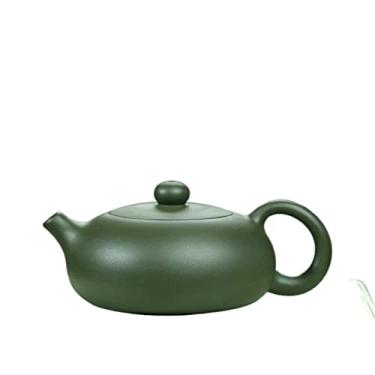 Imagem de FTOQWZXV Bule de chá, bule de chá, roxo, argila, xishi, conjunto de chá, feito à mão, filtro, chaleira, guanyin, utensílios de chá