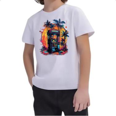 Imagem de Camiseta Infantil Vintage Jukeboxes - Alearts, 8