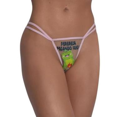 Imagem de Fio Dental Perereca Pegando Fogo Pimenta Sexy