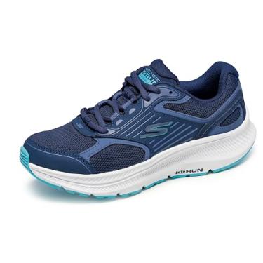 Imagem de Skechers Tênis feminino Go Run Consistent 2.0 Advantage, Azul marinho/azul, 6
