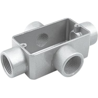 Imagem de Condulete Fixo 1" Tipo "x" - Sem Tampa / Sem Rosca / Sem Pintura Tramontina