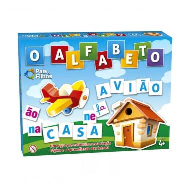 Imagem de Jogo Pedagógico - O Alfabeto - Pais E Filhos