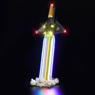 Imagem de Rorliny Kit De Iluminação Led Compatível Com Lego Over The Moon 10391, Conjunto Luzes Criativas (Sem Modelos)