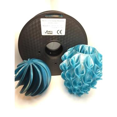 Imagem de Filamento PETG 1,75 mm, cores transparentes e sólidas disponíveis - PeterPrints (Atrovirens transparentes)