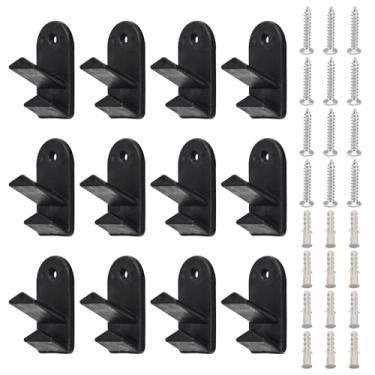 Imagem de Pacote com 12 cabides de corte com ganchos duplos para Cricut Explore One, Air, Air 2, tapetes de corte Maker, oferece capacidade equivalente a 24 ganchos individuais