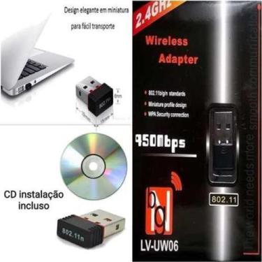 Imagem de Adaptador Wireless Usb Wifi 950mbps 2.4ghz - BNG