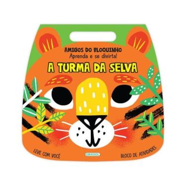 Imagem de Amigos Do Bloquinho: A Turma Da Selva - Aprenda E Se Divirta!