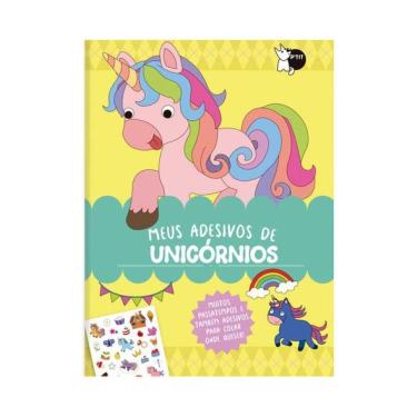 Imagem de Meus Adesivos De Unicórnios - Muitos Passatempos E Também Adesivos Para Colar Onde Quiser!
