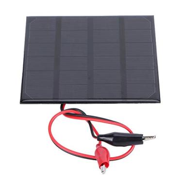 Imagem de Placa de Painel Solar Eficiente DIY Carregador Solar para Pequenos Projetos Módulo de 2W 6V para Brinquedos, Luzes, para Pequenos Sistemas, Material Monocristalino
