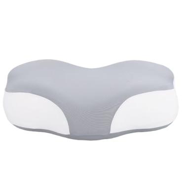 Imagem de Travesseiro de pescoço para dormir lenta rebote de memória espuma de tração cervical travesseiro de cabeça ombro de ombro suporte ergonômico para adultos idosos 2 opções de altura