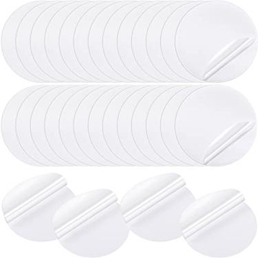 Imagem de Outus Kit autoadesivo de reparo de piscinas, remendo de reparo de plástico, vinil para piscinas acima do solo, produtos infláveis de barcos (30 peças, 10 x 10 cm)