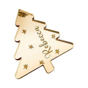 Imagem de Árvore de Natal Personalizada com Nome - Enfeite de Natal - NoBrand