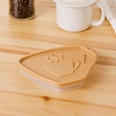 Imagem de Porta Guarda Filtro para Café Retro 850ml Plasútil - PLASUTIL
