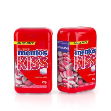 Imagem de Pastilhas Mentos Morango 105g