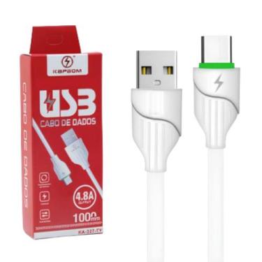 Imagem de Cabo Carregador TURBO Compatível com REDMI NOTE 7 / USB C - KAPBOM