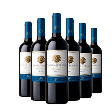 Imagem de Kit 6 Santa Helena Reservado Merlot