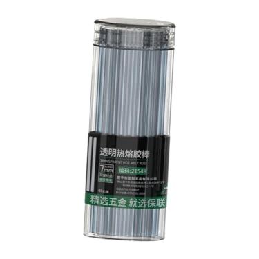 Imagem de Fancyes Bastões de cola quente transparentes, fáceis de usar, práticos e portáteis, para todos os fins, para projetos de colagem, acessórios, 48 Peças