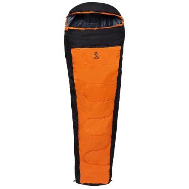 Imagem de Saco de Dormir Xtreme Para Camping Laranja e Preto Bel, Preto, Único