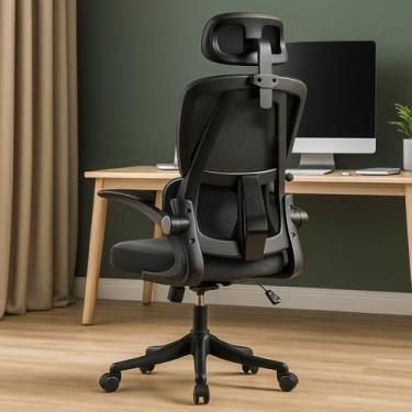 Imagem de Cadeira de Escritório Ergonômica Presidente Legacy Original – Modelo Premium com Apoio Lombar e de Cabeça Ajustável, Tela Mesh Reforçada, Braços Móveis, Mais Conforto e Qualidade para Home Office