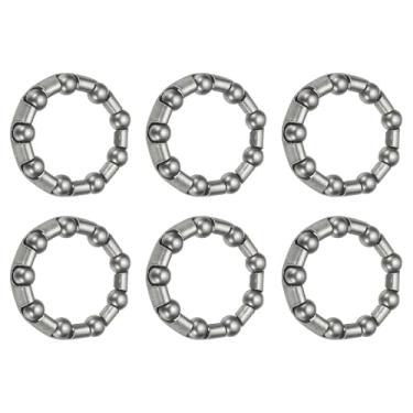 Imagem de YELARXI Rolamentos de esferas de bicicleta, retentor de manivela de bicicleta de aço inoxidável, roda de gaiola nº 9 - encaixe para (suporte inferior da manivela de bicicleta MTB) 1/10.2 cm x 9