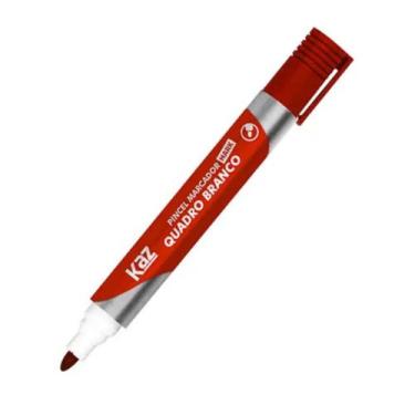 Imagem de Pincel marcador p.quadro bco. vermelho mark - kaz