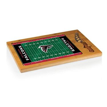 Imagem de PICNIC TIME Conjunto de tábua de corte de ícone Atlanta Falcons