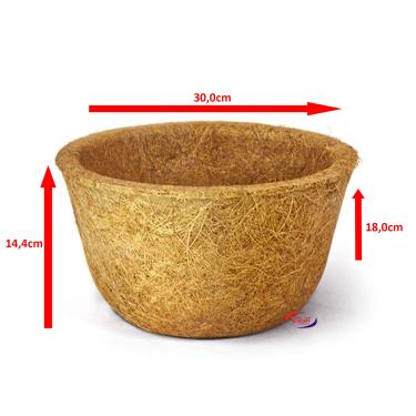 Imagem de VASO XAXIM COCO CUIA 30X14,5CM