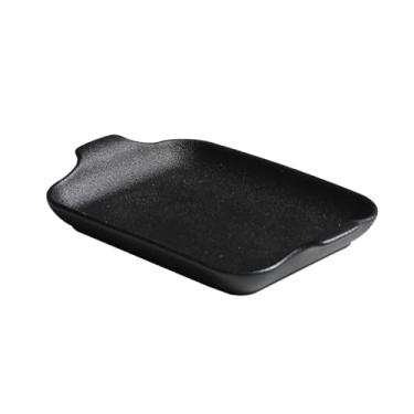 Imagem de Travessa Retangula em Ceramica P22Xl18Xa4Cm Preta L Hermitage - Full Fit