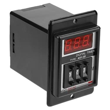 Imagem de Relé de Tempo de Exibição Digital AC 220V 0-199 Minutos ASY-3D No Timer de Atraso para Equipamento de Comunicação