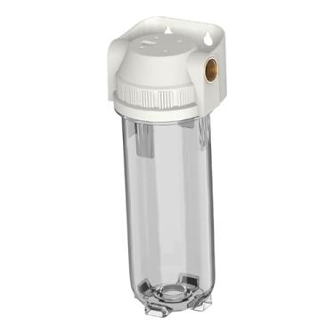 Imagem de Baoblaze Acessórios para filtro de garrafa à prova de vazamentos compactos e resistentes para filtro de 10 polegadas, purificador de água substituível eficaz, com Alça