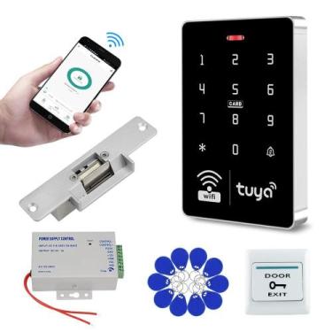 Imagem de Sistema de controle de acesso Qttyelok Wifi Tuya APP Waterproof