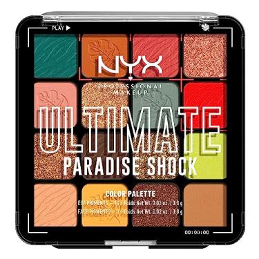 Imagem de NYX PROFESSIONAL MAKEUP, Paleta de sombras definitiva, paleta de sombras - Paradise Shock