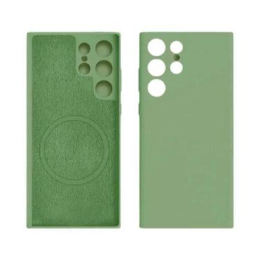 Imagem de Capa De Silicone Magsafe Para Samsung Galaxy S22 S23 S24 S25 Ultra S21