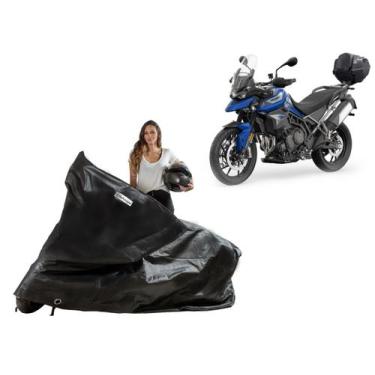 Imagem de Capa Protetora Moto Triumph Tiger 900GT Pro com Baú/Bauleto - Kahawai,
