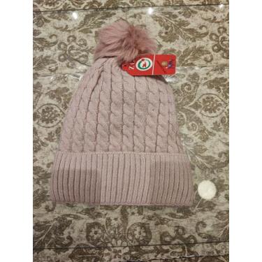Imagem de Touca Feminina La Capuz Pompom Térmica Frio Intenso - Zg, Rosa claro