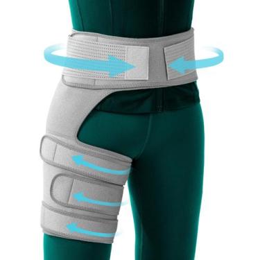 Imagem de Conjunto de mangas de compressão U.Y.U ESENCE Hip Brace Ciatica Pain -