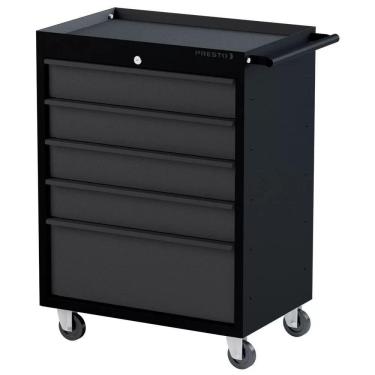 Imagem de Carro Para Ferramentas Profissional 5 Gavetas Dark Presto