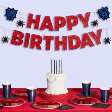 Imagem de xo, Fetti Faixa Spider Super Hero Bday