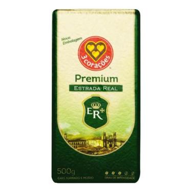 Imagem de Cafe Torrado e Moido a Vacuo Estrada Real Premium Pacote - 3 Corações