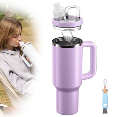 Imagem de Adaptador para copos Stanley de 850 g e 590 ml para cartuchos de sabores, tampa à prova de vazamento para Stanley compatível com cartuchos Flavors, design à prova de vazamento, fácil de usar, fácil de