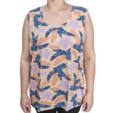 Imagem de Blusa Regata Feminina Estampada Rodher Plus Size-Feminino