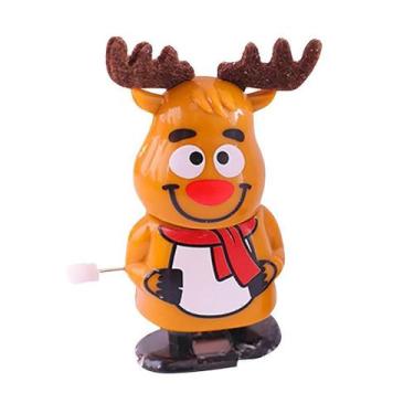 Imagem de Brinquedos de decoração de Natal Presentes infantis de Natal Wind Up J