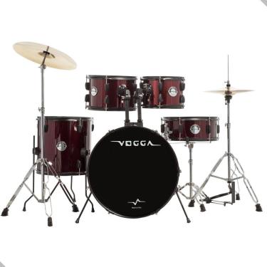 Imagem de Bateria Acustica Vogga Urban Vpd120 20 Wr Vinho