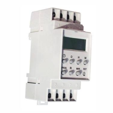 Imagem de Timer Digital para Trilho Din 56 Programações 127V